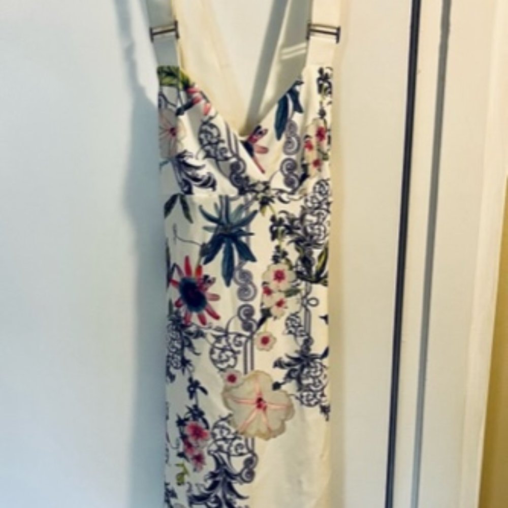 Ted Baker White Floral Dress- Size 2